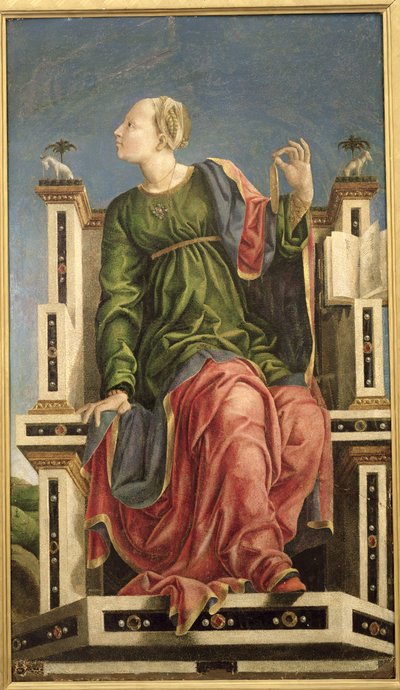 Erato door Cosimo Tura